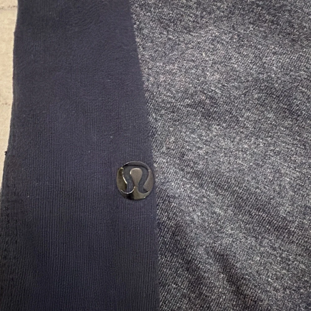 Lululemon Mens‎ Training Sweat Shorts XXL Gray Black Drawstring Athletic Gym